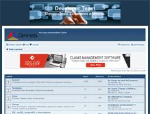 Tablet Screenshot of clarioneros.com